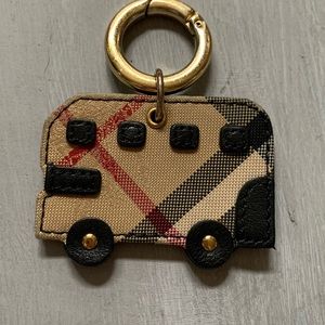 Authentic Burberry keychain or bag charm